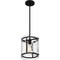 Quoizel Fortress 1-Light Earth Black Mini Pendant FTS1509EK - alternate 5